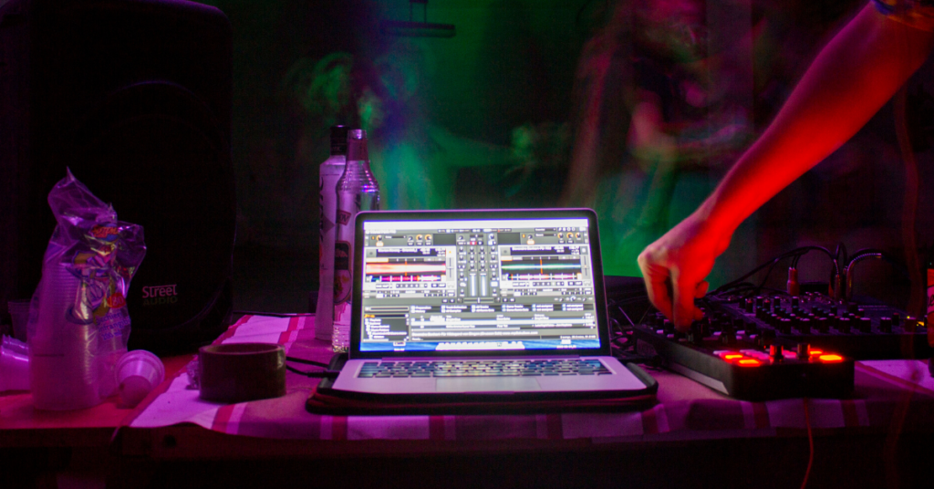DJ with a Laptop