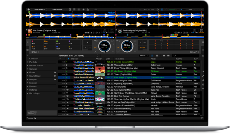 Pioneer DJ Rekordbox 6.0